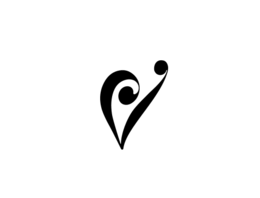 v