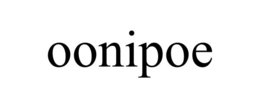 oonipoe