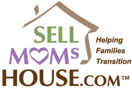 the mark consists of logo consisting of outline of a house and the words sell moms house.com with or without apostrophe  or .com and using a heart shape to represent the letter o in the word mom and also using the phrase helping families transition.