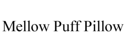 mellow puff pillow
