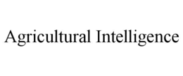 agricultural intelligence