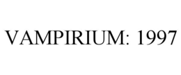 vampirium: 1997