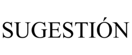 sugestiÓn
