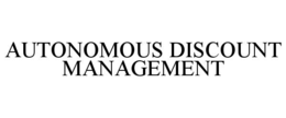 autonomous discount management