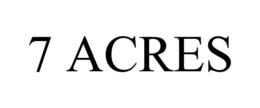7 acres