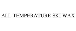 all temperature ski wax