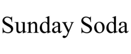 sunday soda