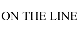 on the line