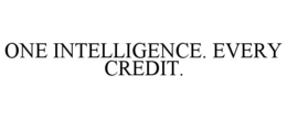 one intelligence. every credit.