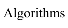 algorithms