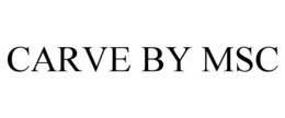 carve by msc