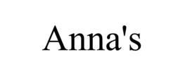 anna's