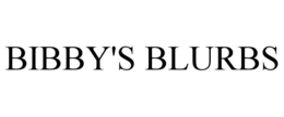bibby's blurbs