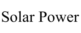 solar power