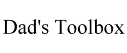 dad's toolbox