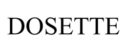dosette