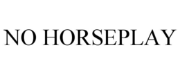 no horseplay