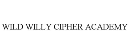 wild willy cipher academy