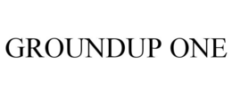 groundup one