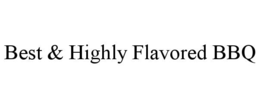best & highly flavored bbq