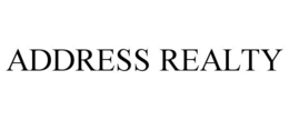 address realty