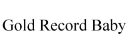 gold record baby
