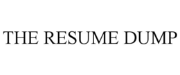 the resume dump