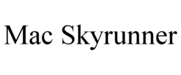 mac skyrunner