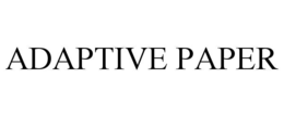adaptive paper