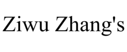 ziwu zhang's