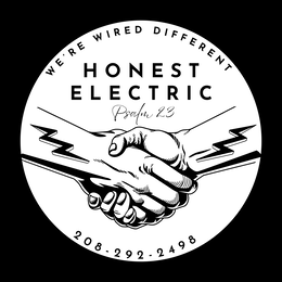 we're wired different honest electric psalm 23 208-292-2498