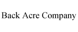 back acre company