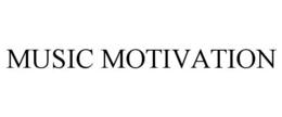 music motivation