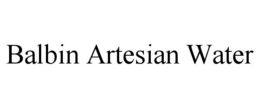 balbin artesian water