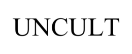 uncult
