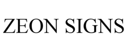 zeon signs