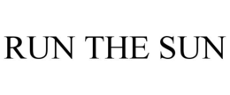 run the sun