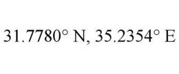 31.7780° n, 35.2354° e