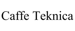 caffe teknica