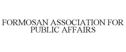 formosan association for public affairs
