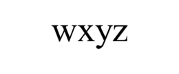 wxyz