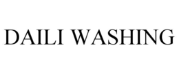 daili washing
