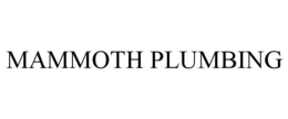mammoth plumbing