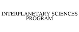 interplanetary sciences program