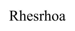 rhesrhoa