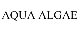 aqua algae