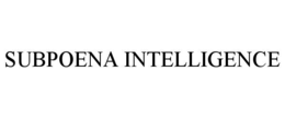 subpoena intelligence
