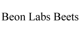 beon labs beets