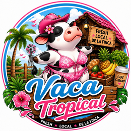 vaca tropical fresh local de la finca cafe cubano fresh local de la finca