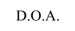 d.o.a.